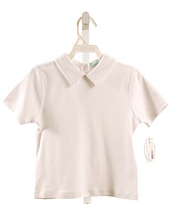 PETIT AMI  WHITE    KNIT SS SHIRT