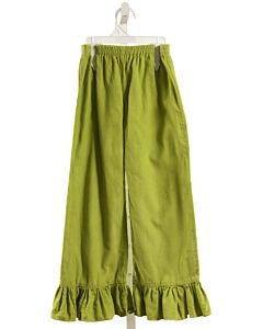 FIREFLIES & FAIRYTALES  GREEN CORDUROY   PANTS WITH RUFFLE