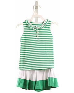 CPC  GREEN  STRIPED  2-PIECE OUTFIT