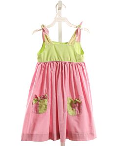 MOM & ME  PINK  GINGHAM  DRESS