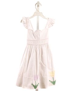 ALICE KATHLEEN  WHITE PIQUE   DRESS