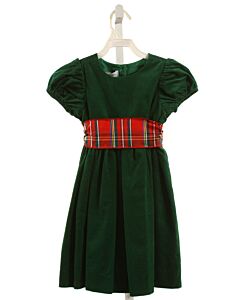 JACK & TEDDY  GREEN CORDUROY   PARTY DRESS