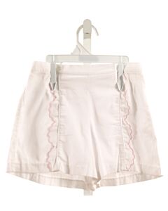 NO TAG  WHITE PIQUE   SHORTS