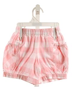 HANNAH KATE  PINK  GINGHAM  SHORTS