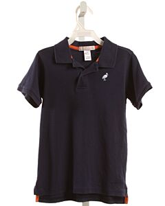 THE BEAUFORT BONNET COMPANY  NAVY    KNIT SS SHIRT