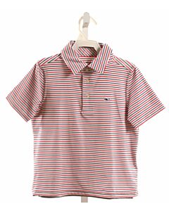VINEYARD VINES  MULTI-COLOR  STRIPED  KNIT SS SHIRT