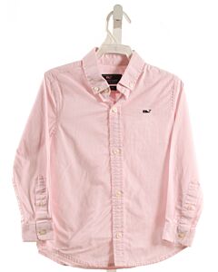 VINEYARD VINES  PINK  STRIPED  DRESS SHIRT