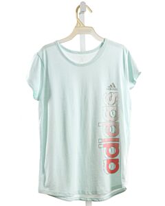 ADIDAS  LT BLUE    T-SHIRT