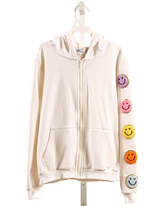 LOLA + THE BOYS  WHITE   APPLIQUED OUTERWEAR