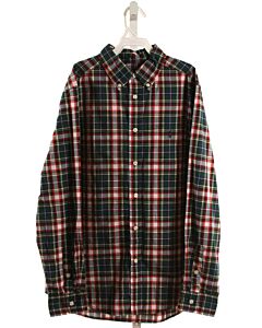 RALPH LAUREN GREEN PLAID DRESS SHIRT