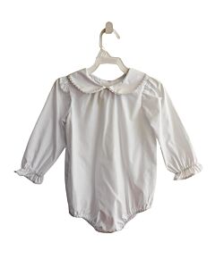 THE BEAUFORT BONNET COMPANY  WHITE    SHIRT-LS WITH RIC RAC