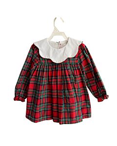 CECIL & LOU  RED  PLAID  DRESS