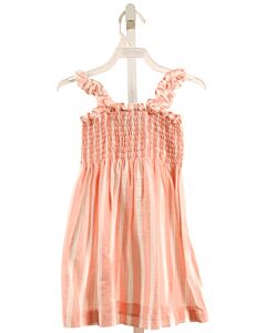 JAMES & LOTTIE  PINK  STRIPED SMOCKED DRESS