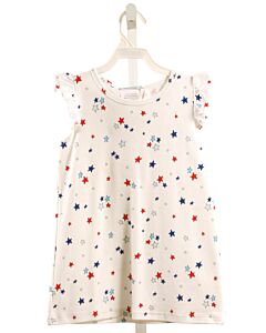 GRACE & JAMES  MULTI-COLOR  PRINT  KNIT DRESS