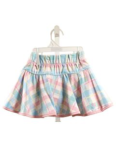 SET BY LULLABY SET  LT BLUE  PLAID  SKORT