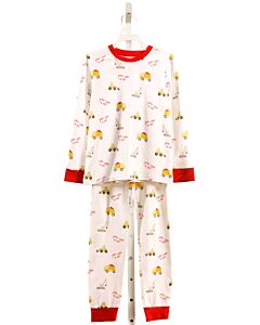 GRACE & JAMES  YELLOW  PRINT  LOUNGEWEAR