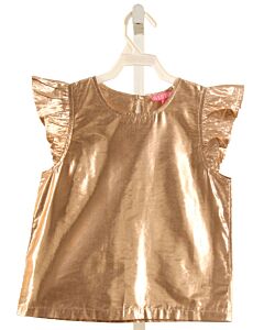 BISBY BY LITTLE ENGLISH  GOLD    SLEEVELESS SHIRT