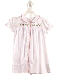 THE PROPER PEONY  WHITE   EMBROIDERED DRESS
