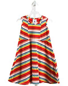 TOOBY DOO  MULTI-COLOR  STRIPED  KNIT DRESS