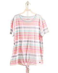 VINEYARD VINES  MULTI-COLOR  STRIPED  KNIT SS SHIRT