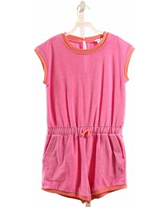 SPLENDID  HOT PINK TERRY CLOTH   KNIT ROMPER