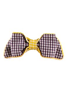 THE BOW NEXT DOOR  MULTI-COLOR  GINGHAM  HAIR BOW