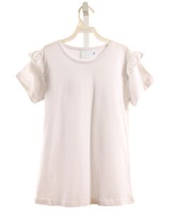 LITTLE ENGLISH  WHITE    KNIT SS SHIRT