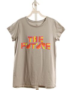 TEA  GRAY  PRINT  T-SHIRT