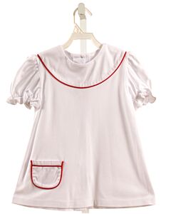 LULLABY SET  WHITE    KNIT SS SHIRT