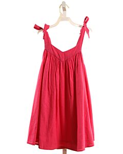 PINK CHICKEN  HOT PINK  STRIPED  DRESS