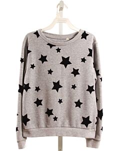 AG KIDS  GRAY   PRINTED DESIGN PULLOVER