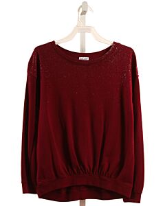 SPLENDID  MAROON    KNIT LS SHIRT
