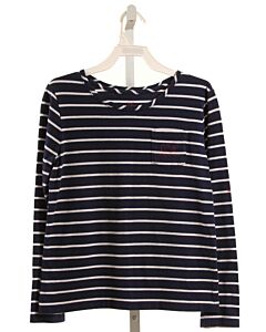 VINEYARD VINES NAVY STRIPED KNIT LS SHIRT
