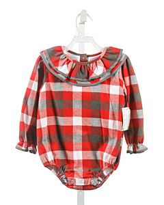 THE OAKS APPAREL  RED FLANNEL  BUBBLE