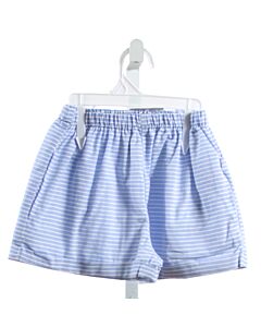 THE OAKS APPAREL   BLUE  STRIPED  SHORTS