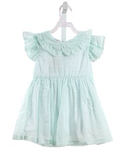 THE OAKS APPAREL   MINT SWISS DOT   DRESS