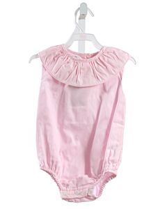 THE OAKS APPAREL   PINK  POLKA DOT  BUBBLE WITH RUFFLE
