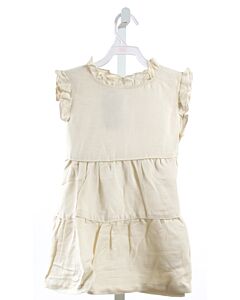 THE OAKS APPAREL   KHAKI    DRESS WITH RUFFLE