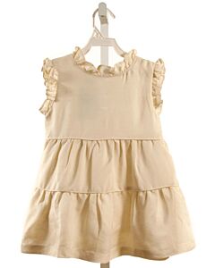 THE OAKS APPAREL   KHAKI    DRESS WITH RUFFLE