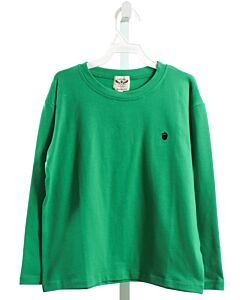 THE OAKS APPAREL   GREEN    KNIT LS SHIRT