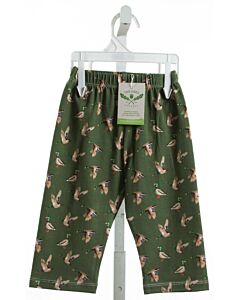 THE OAKS APPAREL   GREEN KNIT   PANTS