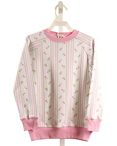 THE OAKS APPAREL   PINK   PRINTED DESIGN PULLOVER
