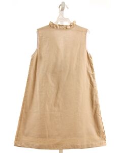 THE OAKS APPAREL   KHAKI    DRESS WITH RUFFLE