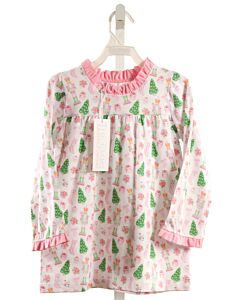 THE OAKS APPAREL   PINK   PRINTED DESIGN DRESS