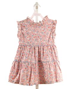 THE OAKS APPAREL   PINK  FLORAL  DRESS