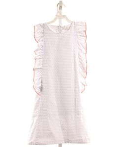 THE OAKS APPAREL   WHITE SWISS DOT   DRESS