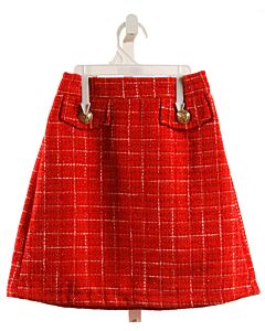 THE OAKS APPAREL   RED    SKIRT