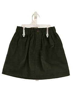 THE OAKS APPAREL   GREEN CORDUROY   SKIRT