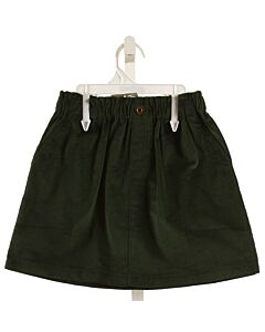 THE OAKS APPAREL   GREEN CORDUROY   SKIRT