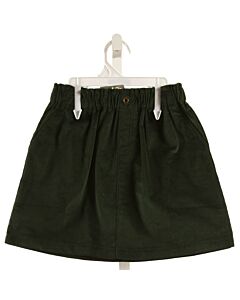 THE OAKS APPAREL   GREEN CORDUROY   SKIRT